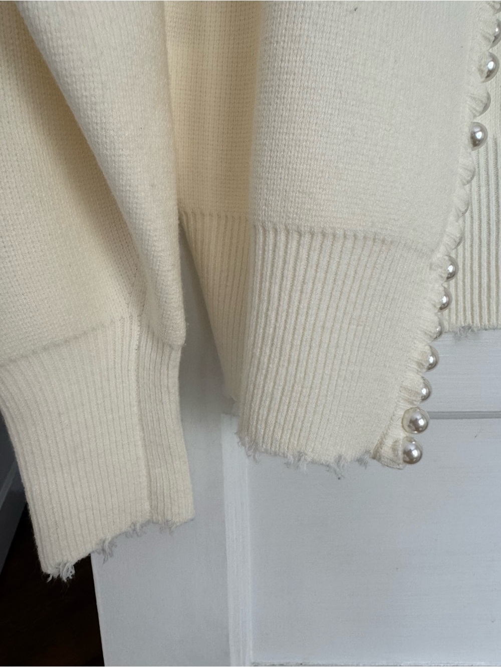 Vita Grace Isabella Pearl Edge Cardigan - Picture 5 of 6